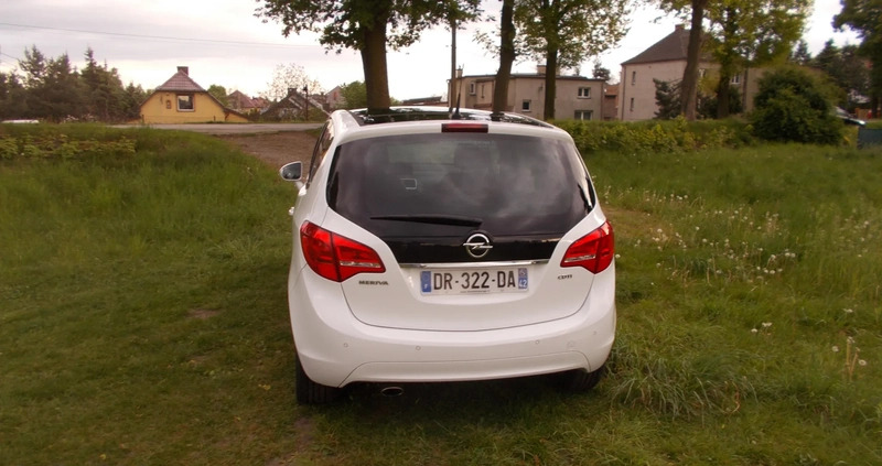 Opel Meriva cena 33500 przebieg: 115000, rok produkcji 2015 z Rydułtowy małe 79